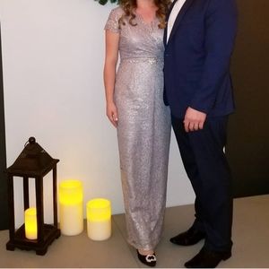 Adrianna Papell Lace Dress